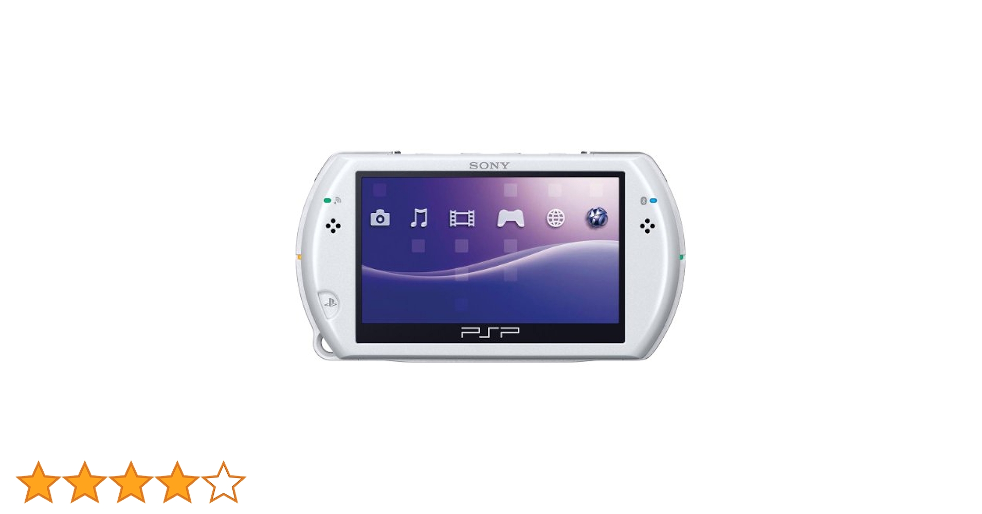 PSP Go - Pearl White - Standard Edition: Sony PSP: Video